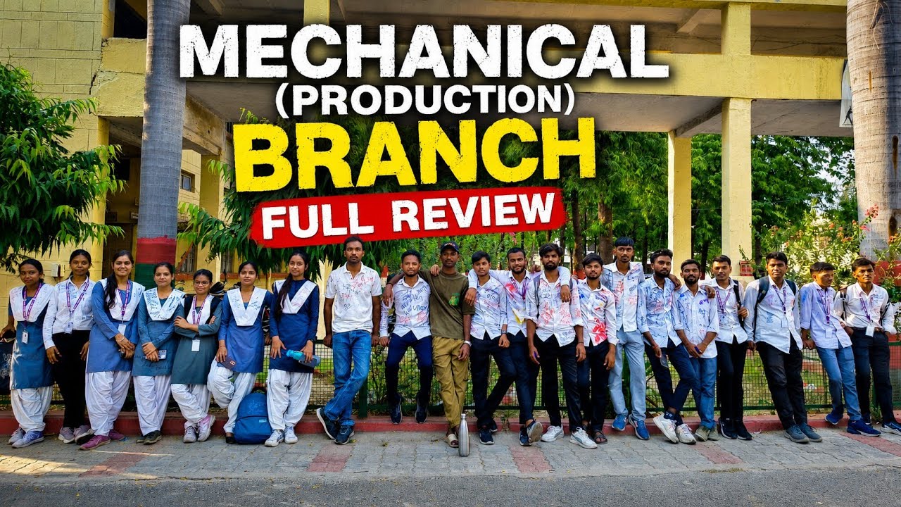 Mechanical (Production) Branch Review 🔥 | Reality, Placement, Scope & Salary #gpl #polytechnic
