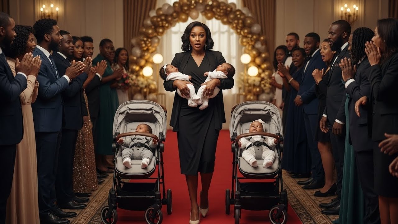Planning To Humiliate His Ex At His Baby Shower, He Never Expected Her To Arrive With Quadruplets