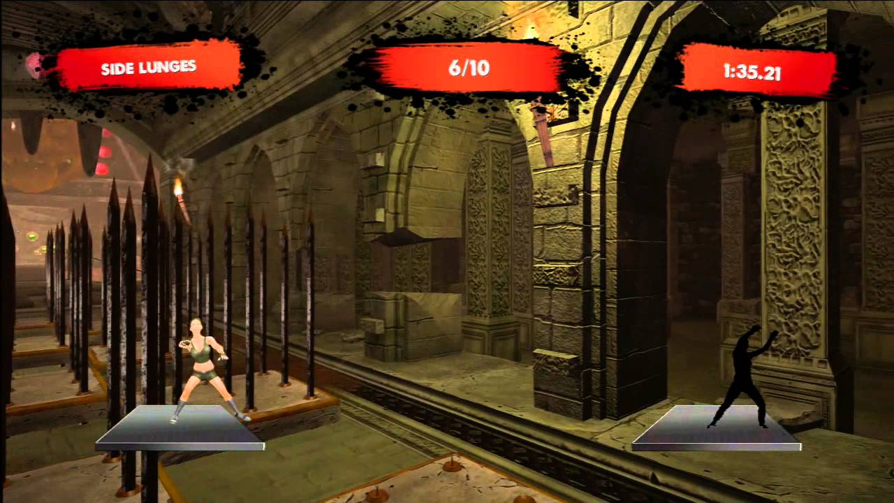 Jillian Michaels Fitness Adventure level 1 gameplay HD 720p