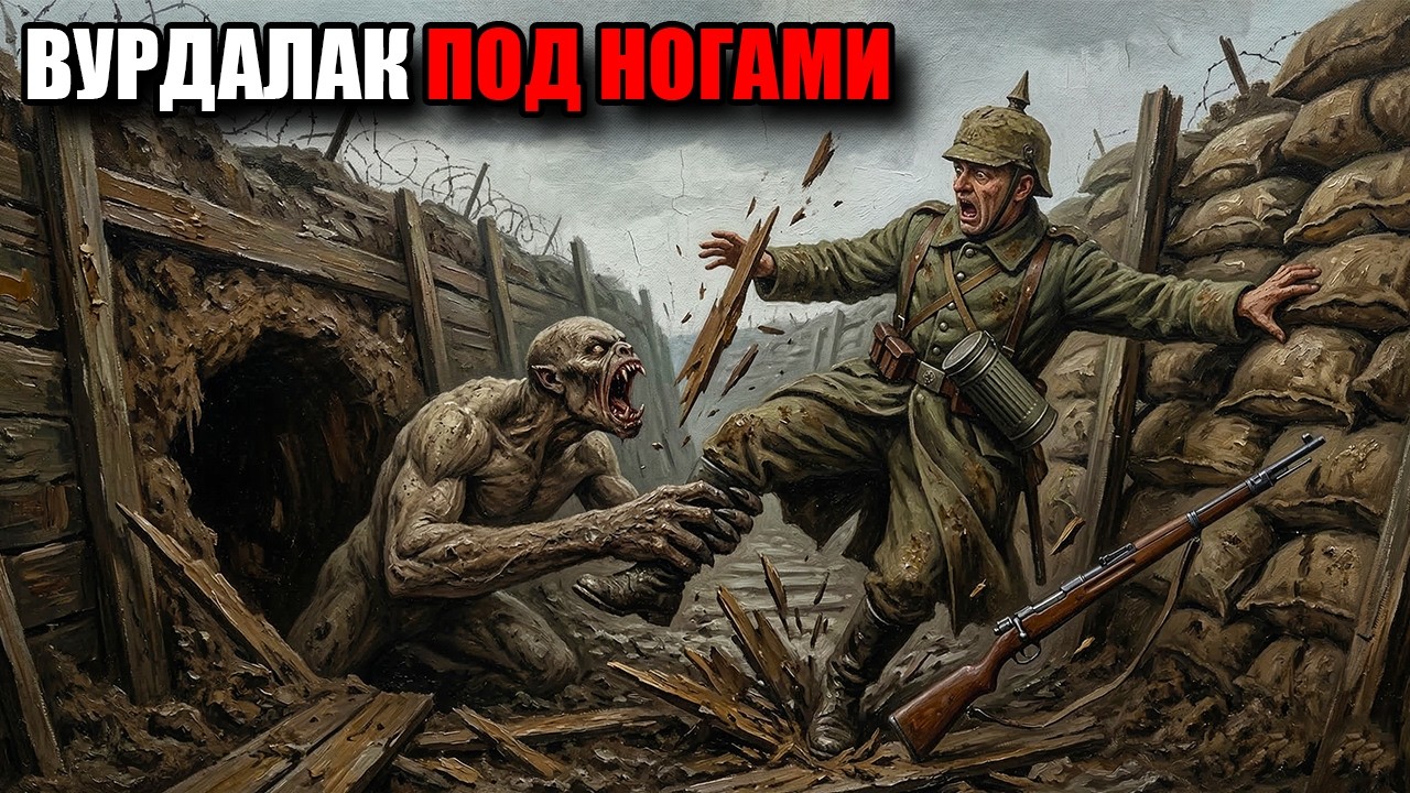 В 1915 Году Немецкие Солдаты Были Атакованы Вурдалаками на Восточном Фронте