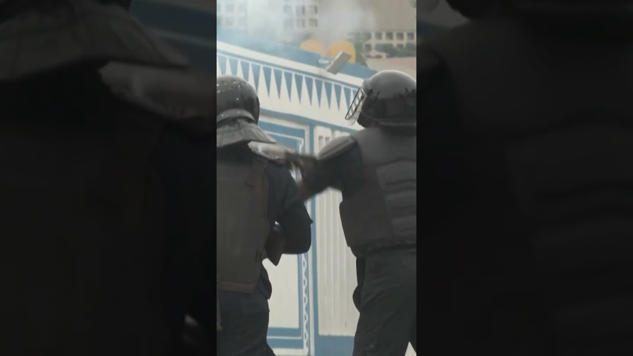 Violent Student Protests Rock Senegal&rsquo;s Top University #shorts