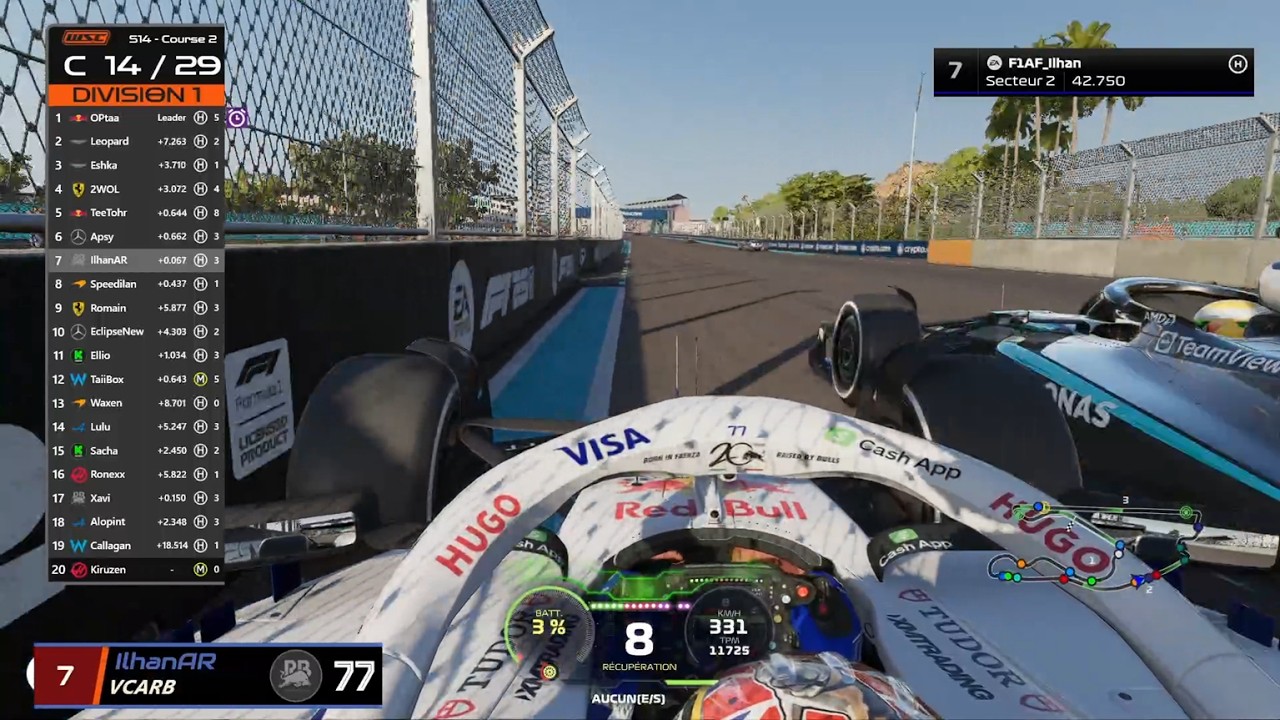 WSC - Saison 14 Course 2 - Division 1 - Miami