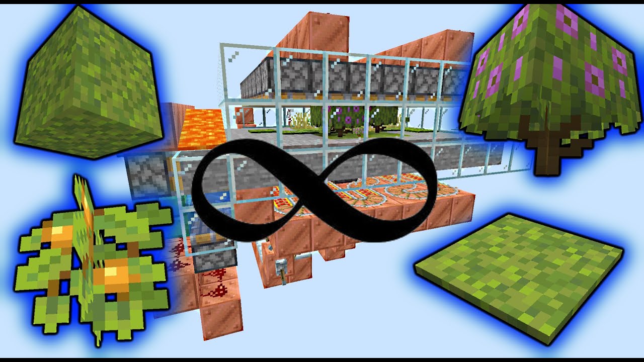 4 простых фермы: мох, азалия, светящиеся ягоды! | Minecraft