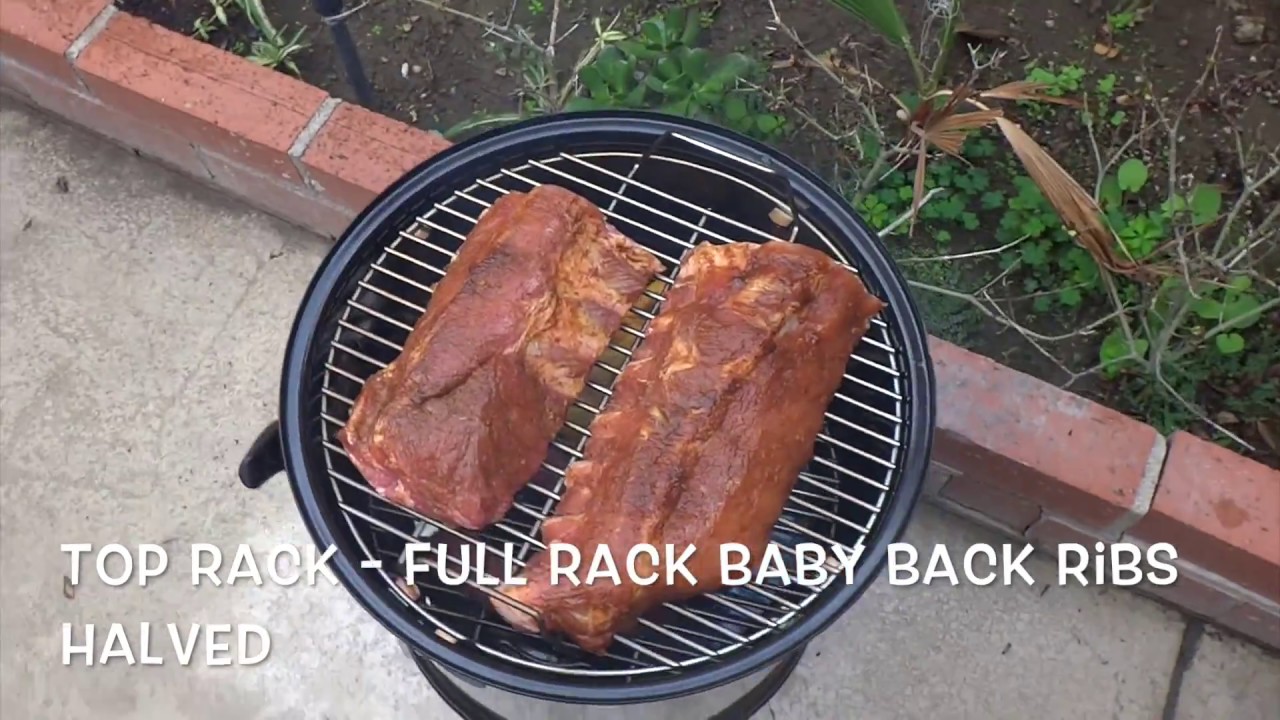 Weber Smokey Mountain 14.5 - First Cook and Modifications  - WSM Bullet Smoker