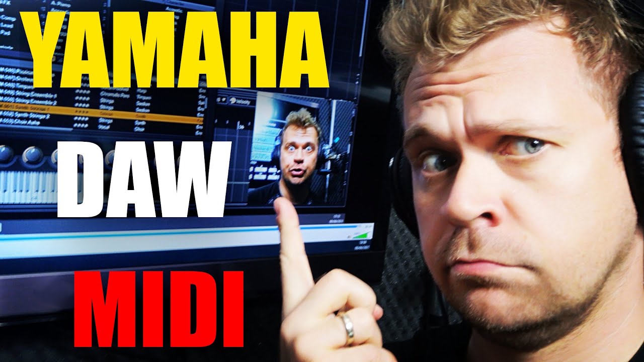 Как использовать клавиатуру Yamaha с DAW