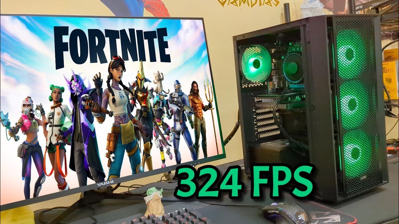 GAMING PC TEST: RTX 4060, i5-12400F, GAMDIAS CASE