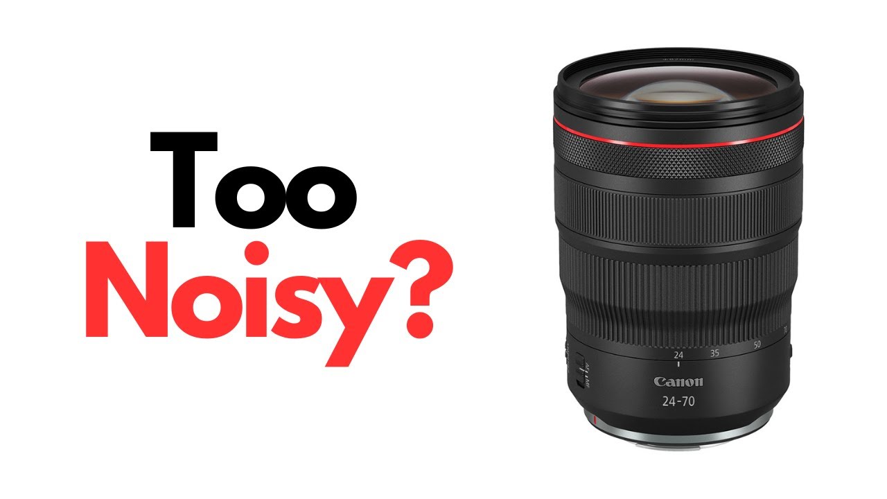 Canon RF 24-70 F2.8 L Autofocus Noise Audio Tests with the Canon R6MKII and Sennheiser MKE 400.
