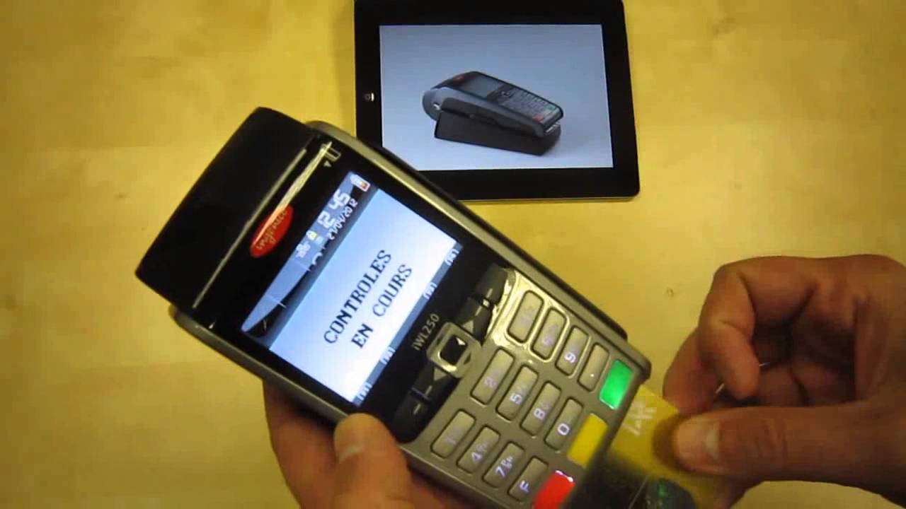 paiement sans  contact iWL250