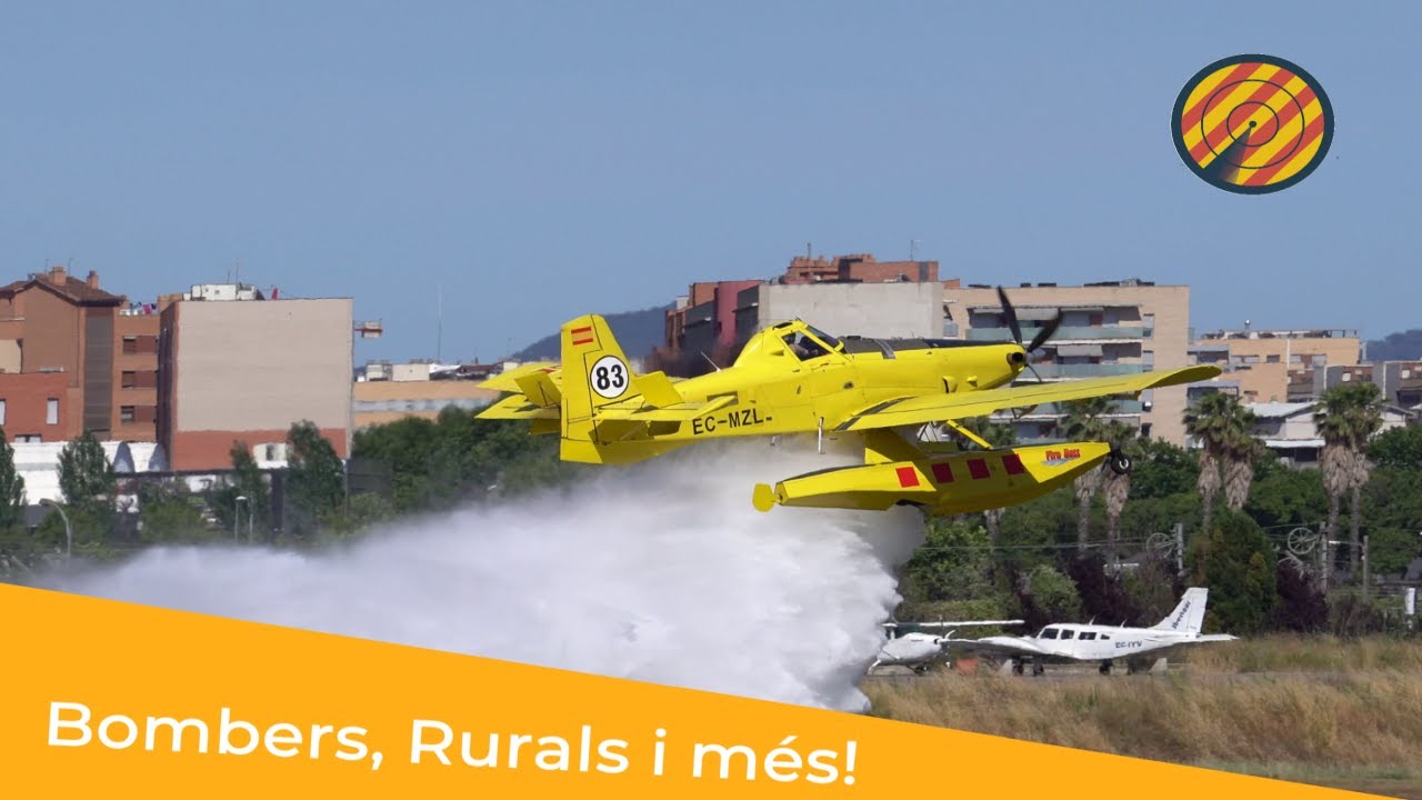Aeronaus de serveis publics a Sabadell (LELL)- Air Tractor AT-802A, Airbus H125 & H135, Bell 412