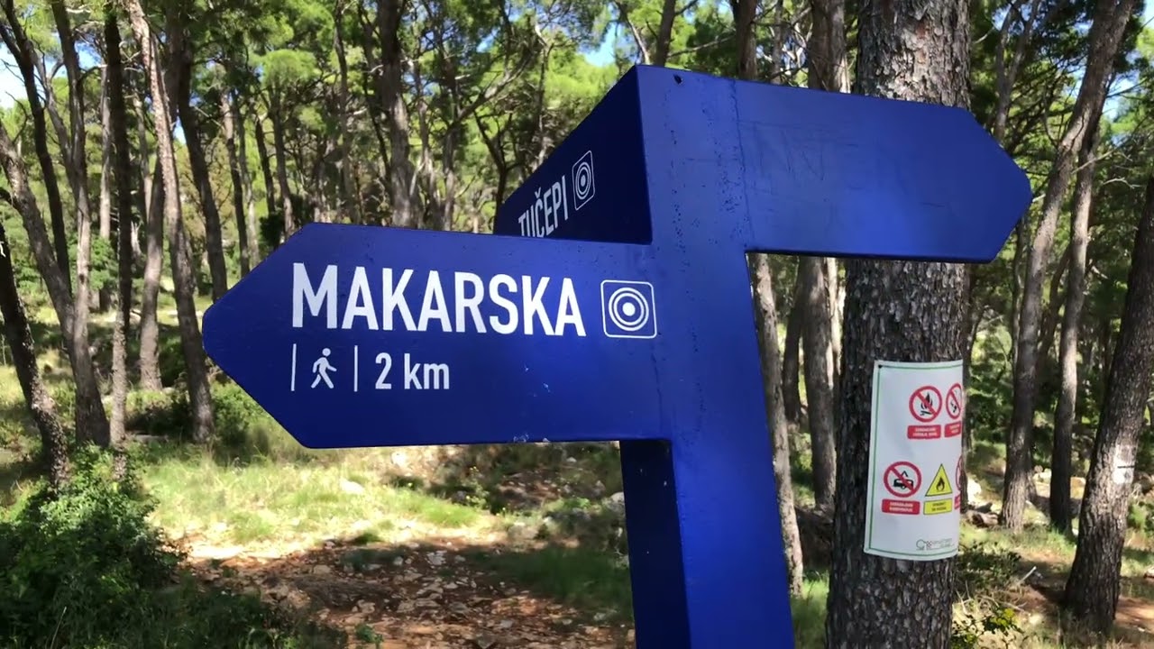 MAKARSKA - PROLJETNA ŠETNJA 06.04.2024. ( 4 K )