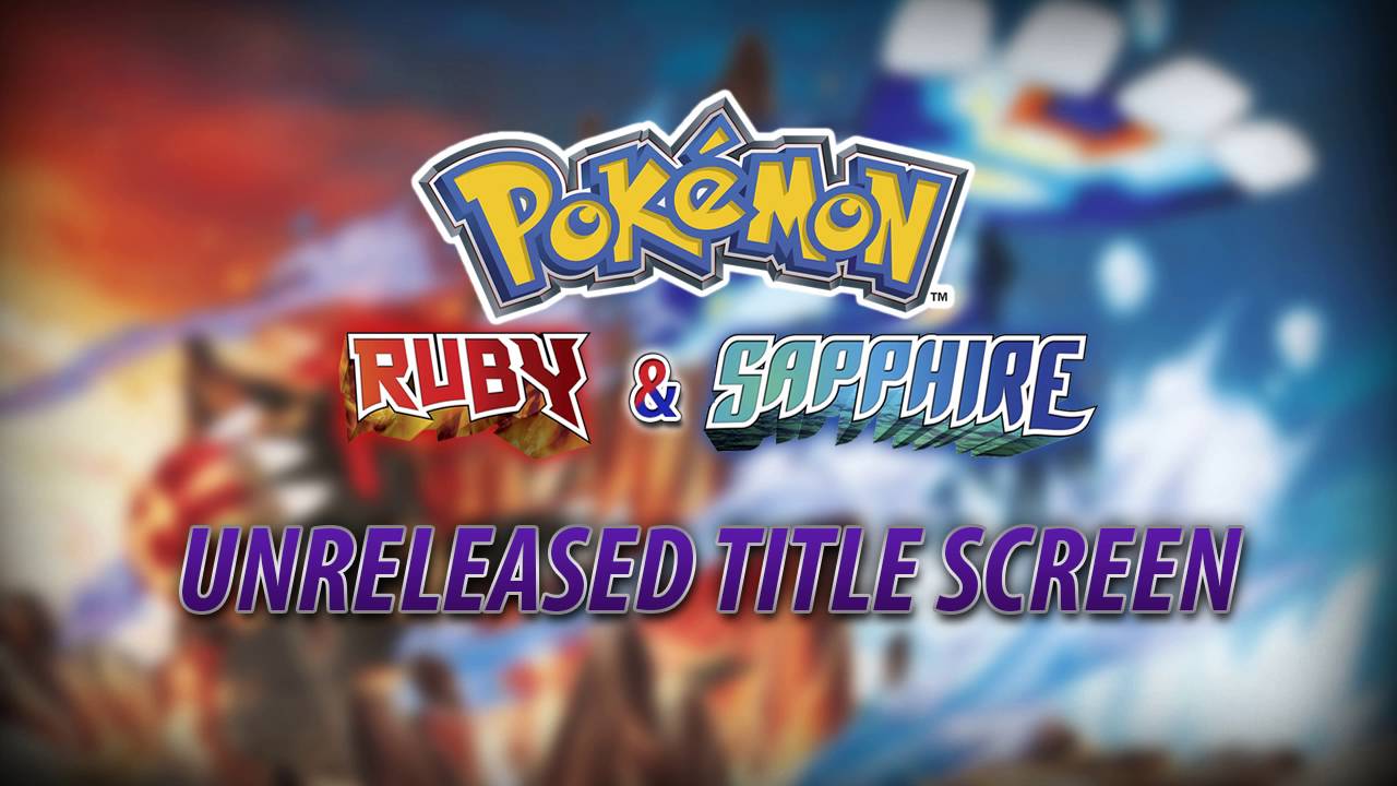 Title Screen (Hoenn): DS Remix ► Pok&eacute;mon Black & White