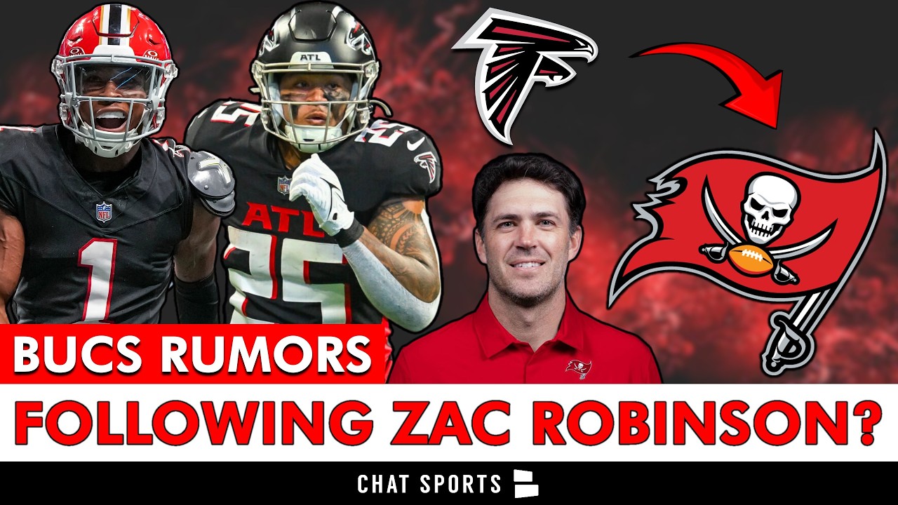 Buccaneers Rumors: 3 Falcons Free Agents That Could Follow Zac Robinson To Tampa Bay