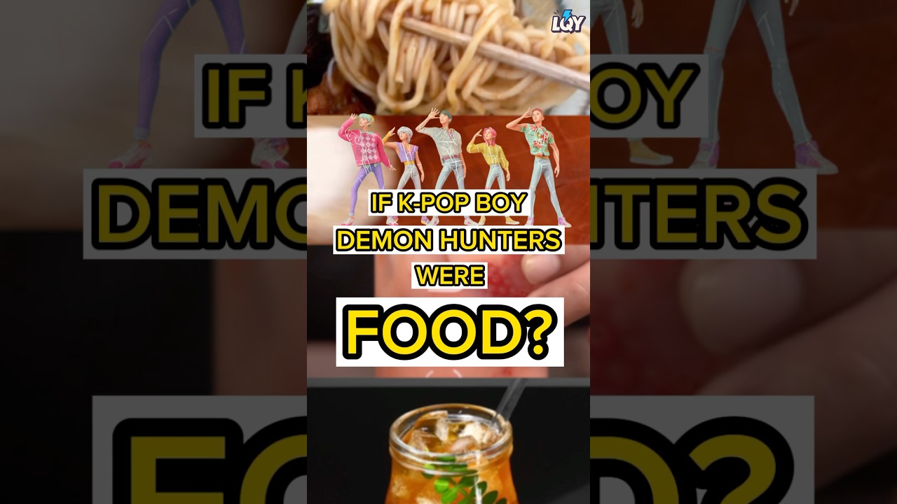Bold Bites, Bold Boys! #foodshorts #Foodie #KpopFood  #KpopBoyGroup  #DemonHuntersKpop #Netflix #Fyp