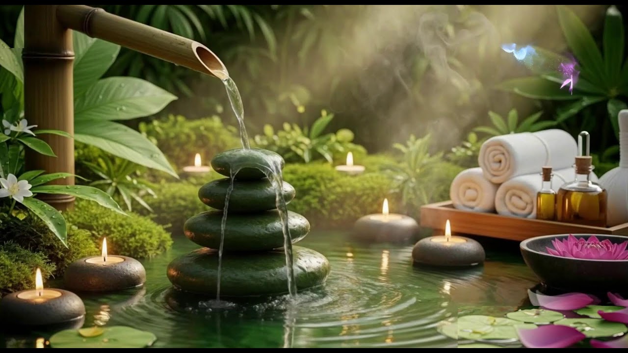 Zen Stone Spa Music for Deep Sleep & Stress Relief || Reset Your Mind