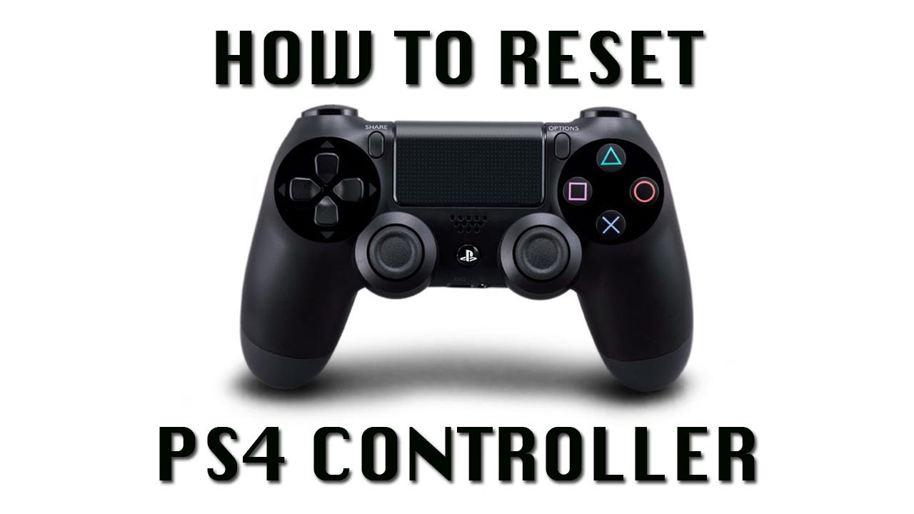 Как сбросить настройки контроллера PS4