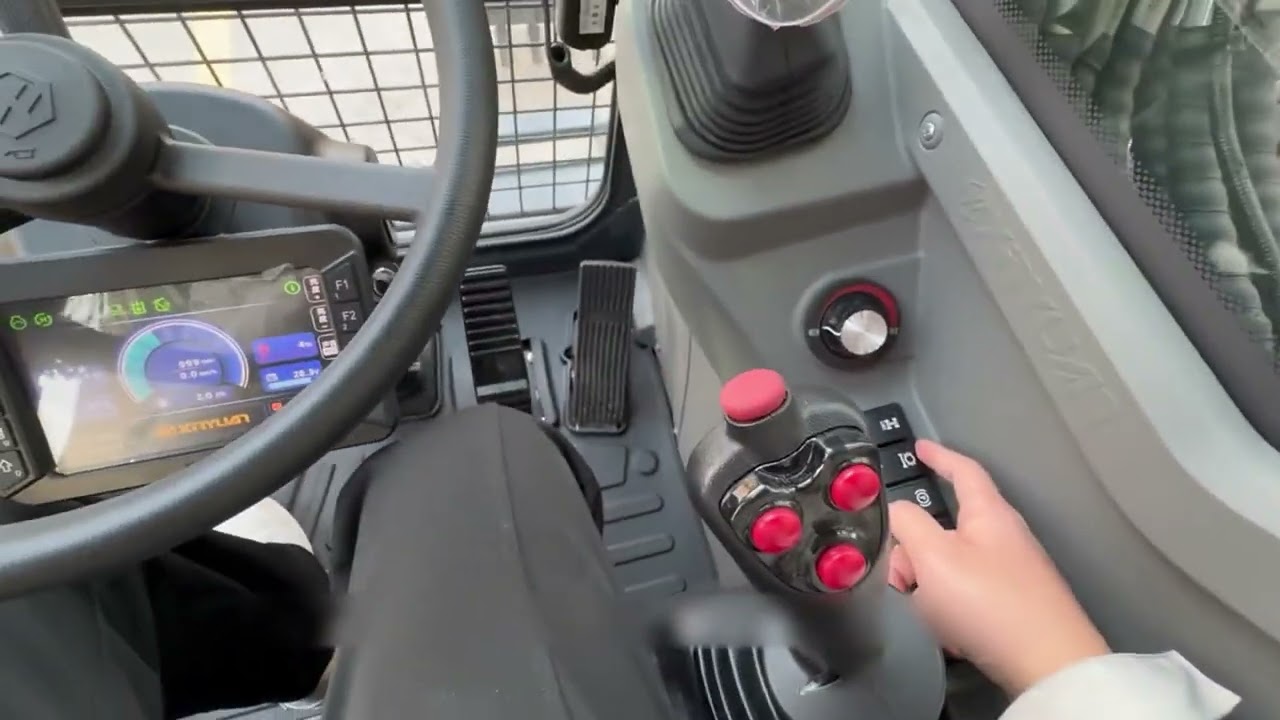 Xinyuan Wheel Excavator: A Complete Guide to the Parking Function #xinyuan #excavator #factory 
