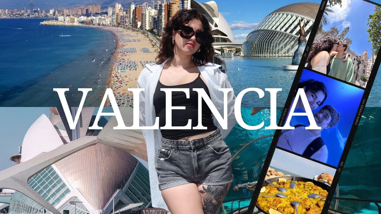 VALENCIA 🏝️ Primeras Impresiones, Oceanografic, Playa y PAELLA VALENCIANA 😦✨