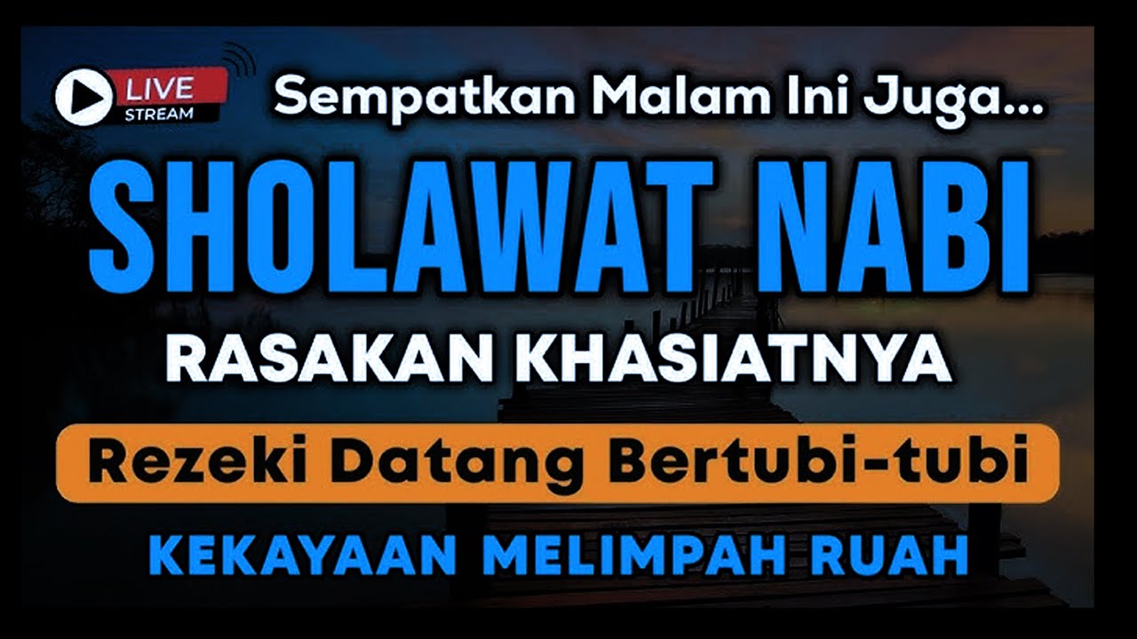 Sholawat Nabi Tanpa Musik | Bikin Hati Tenang & Damai