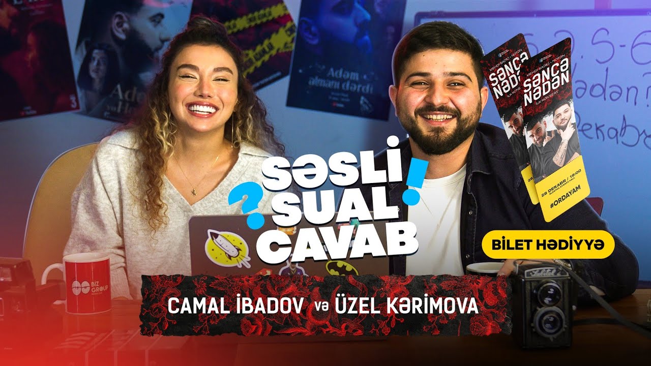 Sual-Cavab | Camal İbadov və Üzel Kərimova | (Hədiyyə Bilet)