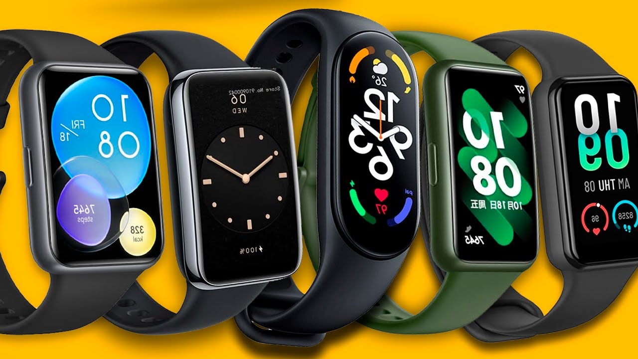 Comparativo: MI BAND 7 PRO vs HUAWEI FIT 2 vs MI BAND 7 vs HUAWEI BAND 7 vs AMAZFIT BAND 7