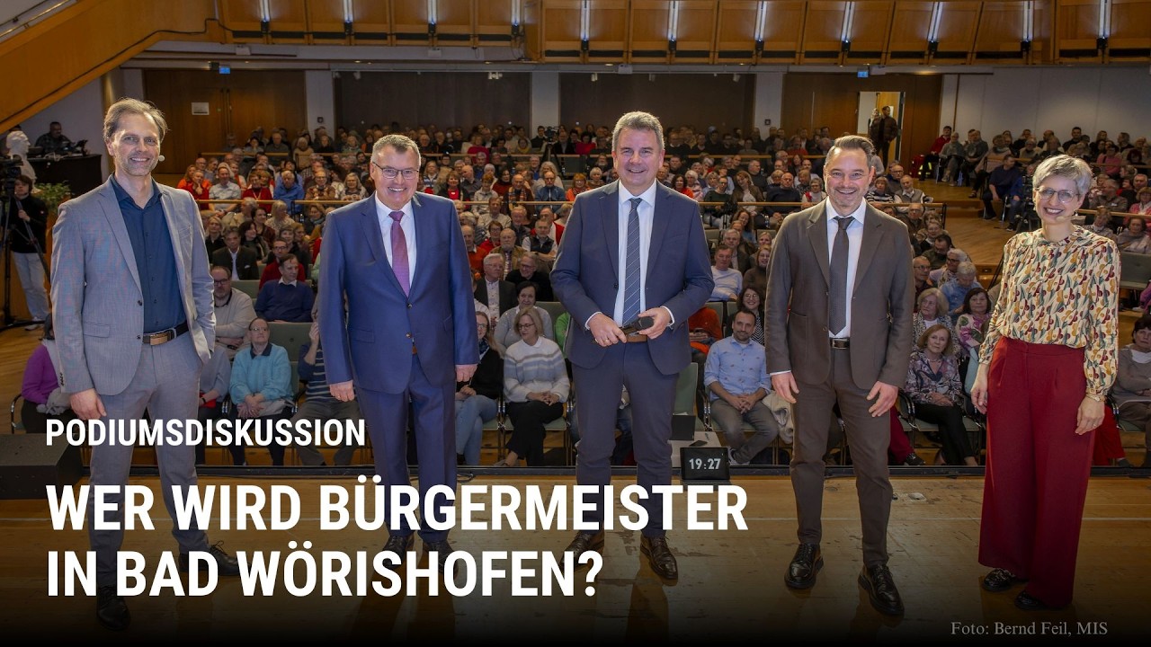 Bad Wörishofen: Wer überzeugt als Bürgermeisterkandidat? Die Podiumsdiskussion im Livestream