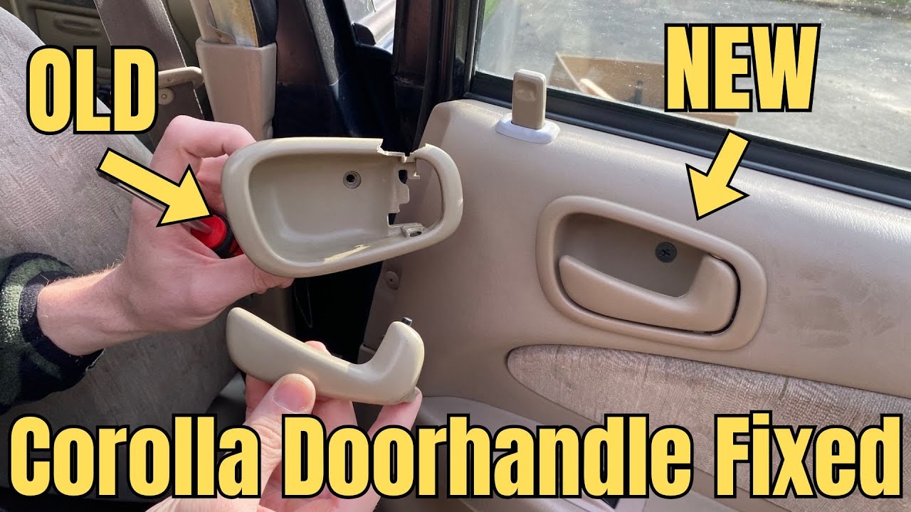 Change Your 1999 Toyota Corolla Door Handle in Under 3 Minutes