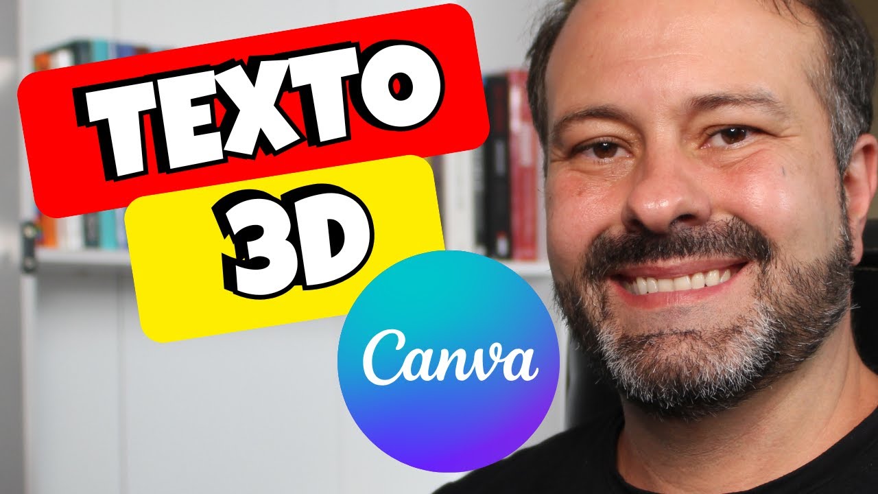 Como Criar TEXTO 3D No CANVA