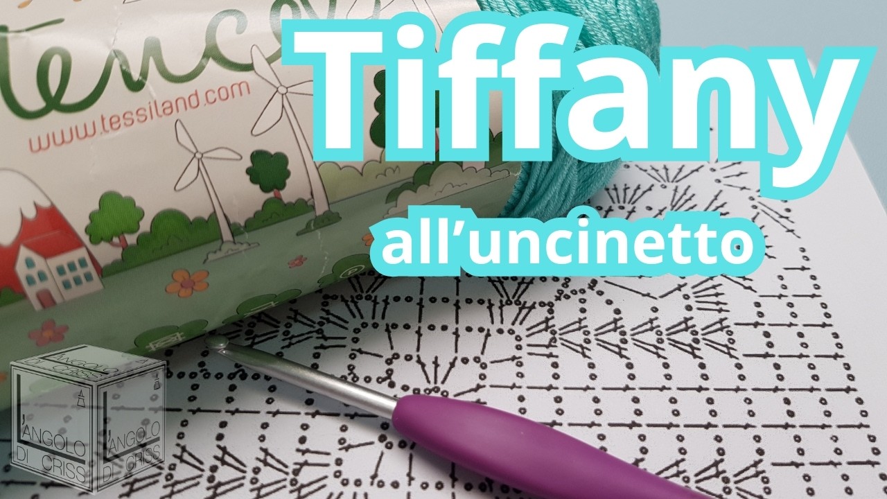 🔴 LIVE  - Piastrella TIFFANY all'uncinetto