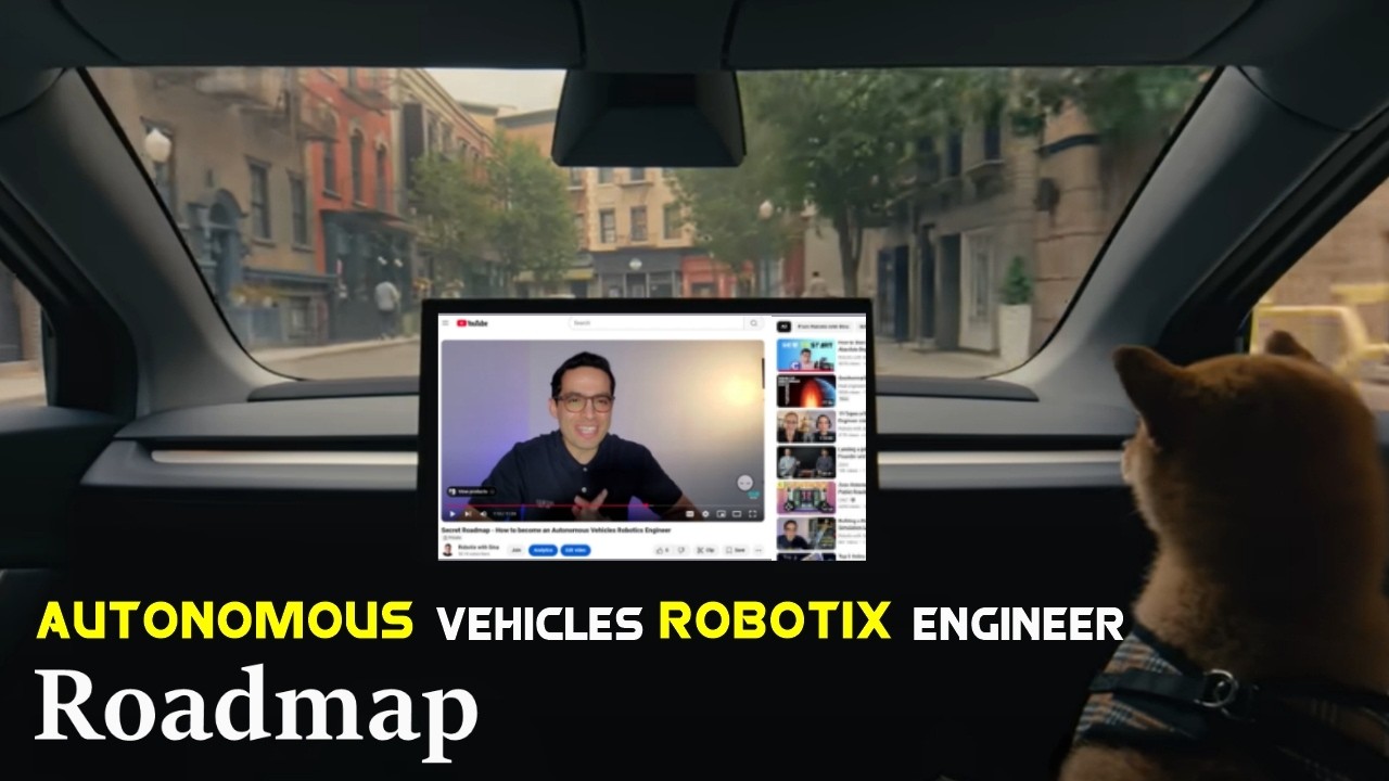 Autonomous Vehicle (AV) Robotics Software Engineer Roadmap | Robotaxi | Self Driving Car