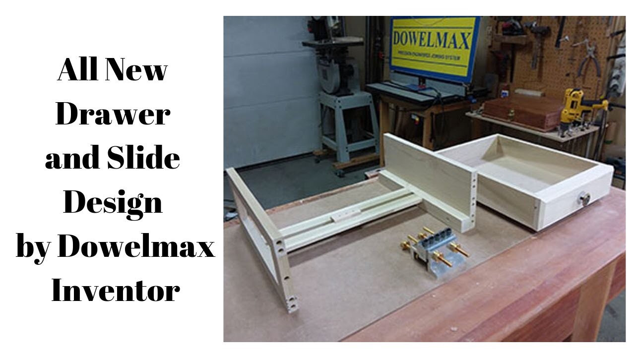 Design and Build the Wood Drawer from the Basic Nightstand Project using Dowelmax