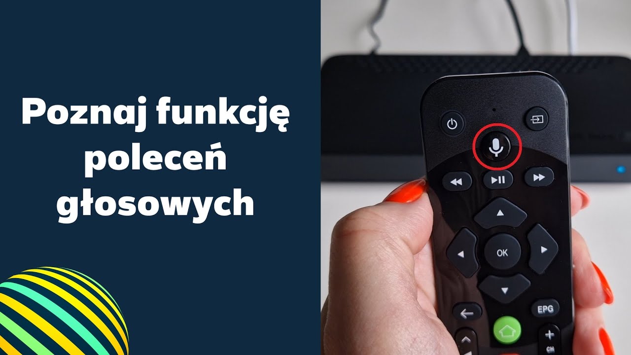 Polsat Box: Jak włączyć funkcję poleceń głosowych w dekoderze?