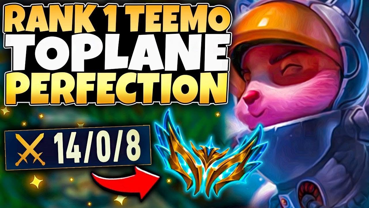 This is what a PERFECT Teemo Top game looks like 🔥🍄