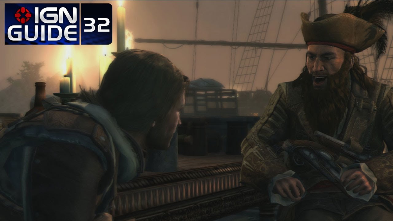 Assassin's Creed 4 Walkthrough - Sequence 08 Memory 01: Do Not Go Gently...  (100% Sync)