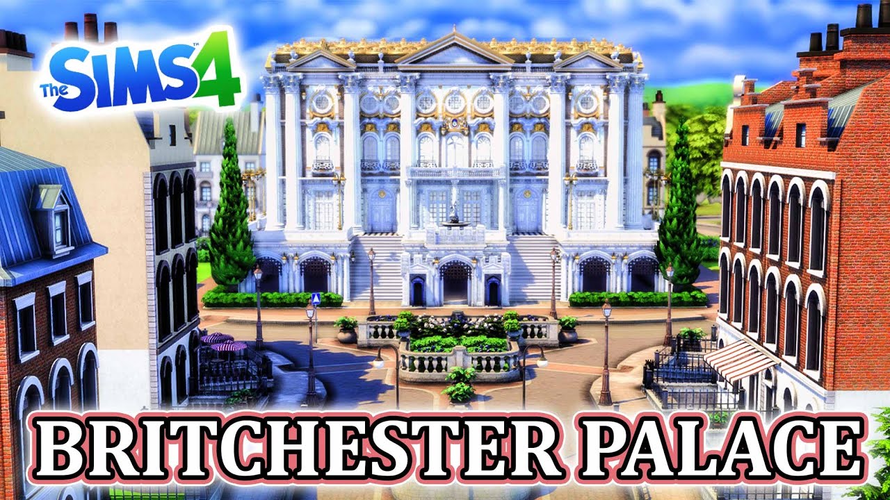 Britchester Palace Speed Build | The Sims 4