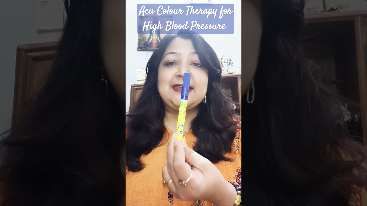 Acu Colour Therapy for High Blood Pressure#healing #health #selfhealing #acupressure #colourtherapy