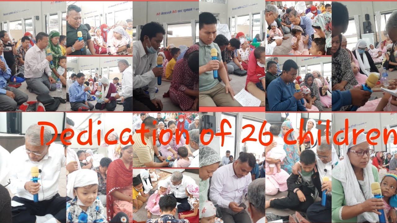 Dedication Service of 26 children. #canaanprayerhouseofficial