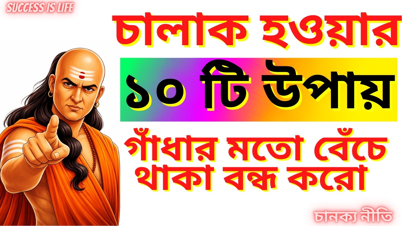 বোকা সেজে চালাক হওয়ার ১০ টি কৌশল | Chankya Niti | Bangla Motivational Video | চানক্য নীতি