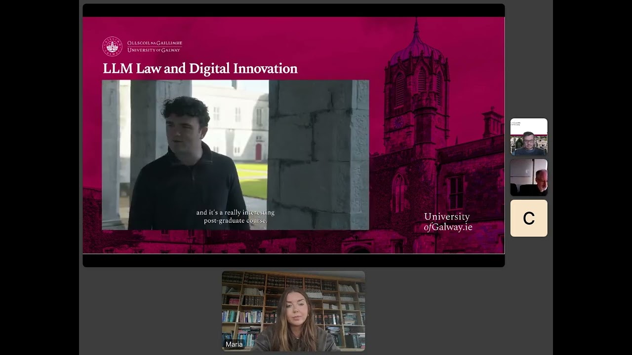 LLM Law and Digital Innovation & LLM (International and Comparative Business Law) Webinar