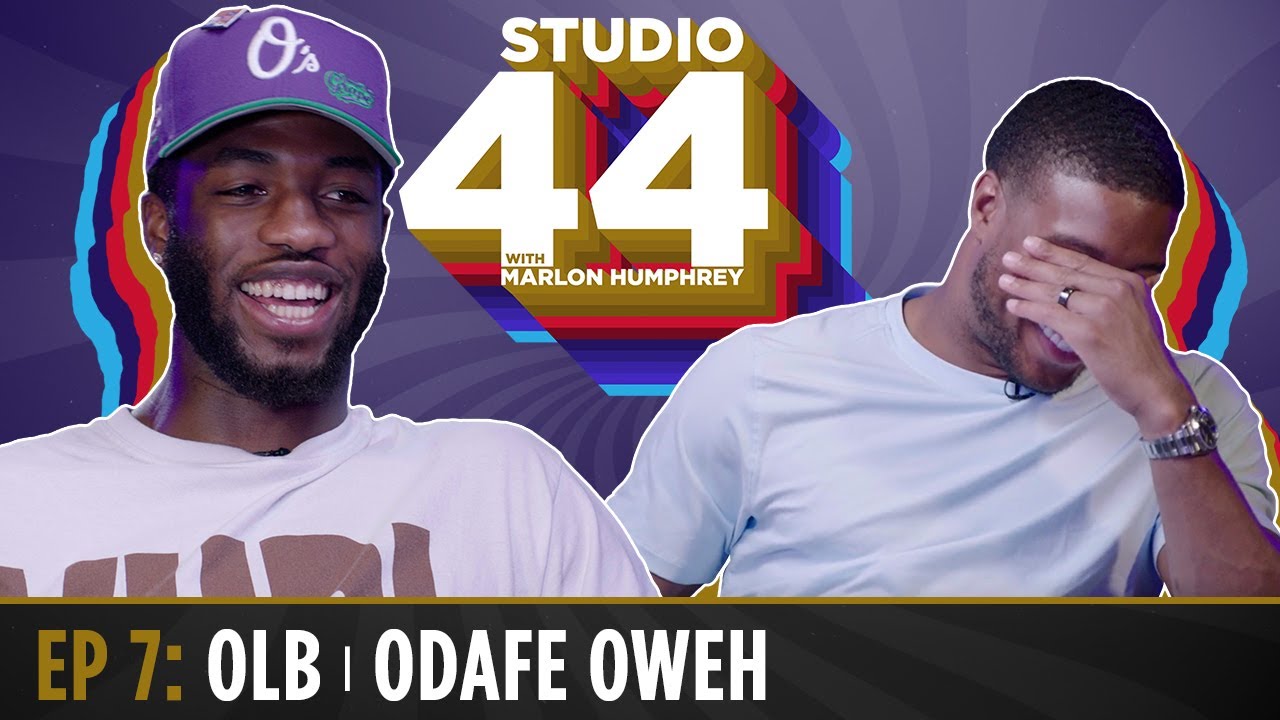 Studio 44 Episode 7: Odafe Oweh Joins Marlon Humphrey | Baltimore Ravens