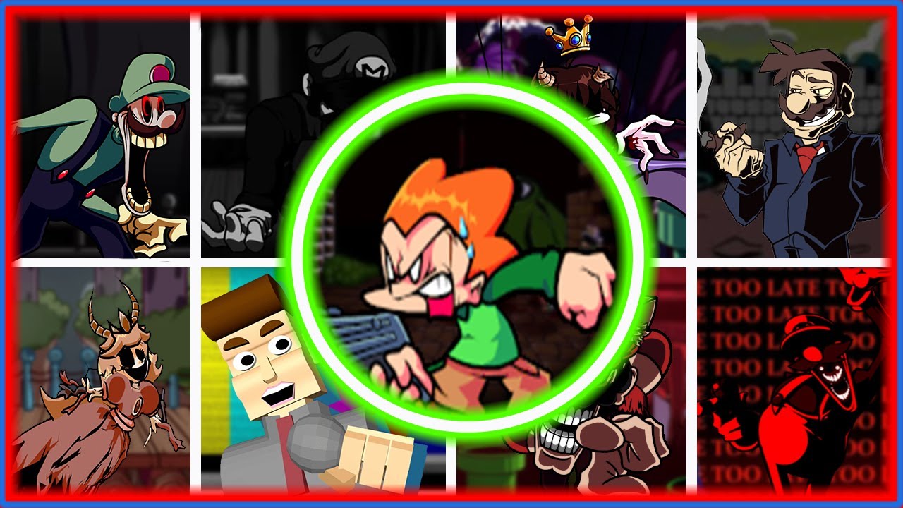 Pico's Vengeance v2 Mario Mix! [Pico vs Mario's Madness v2 QQNRv2]