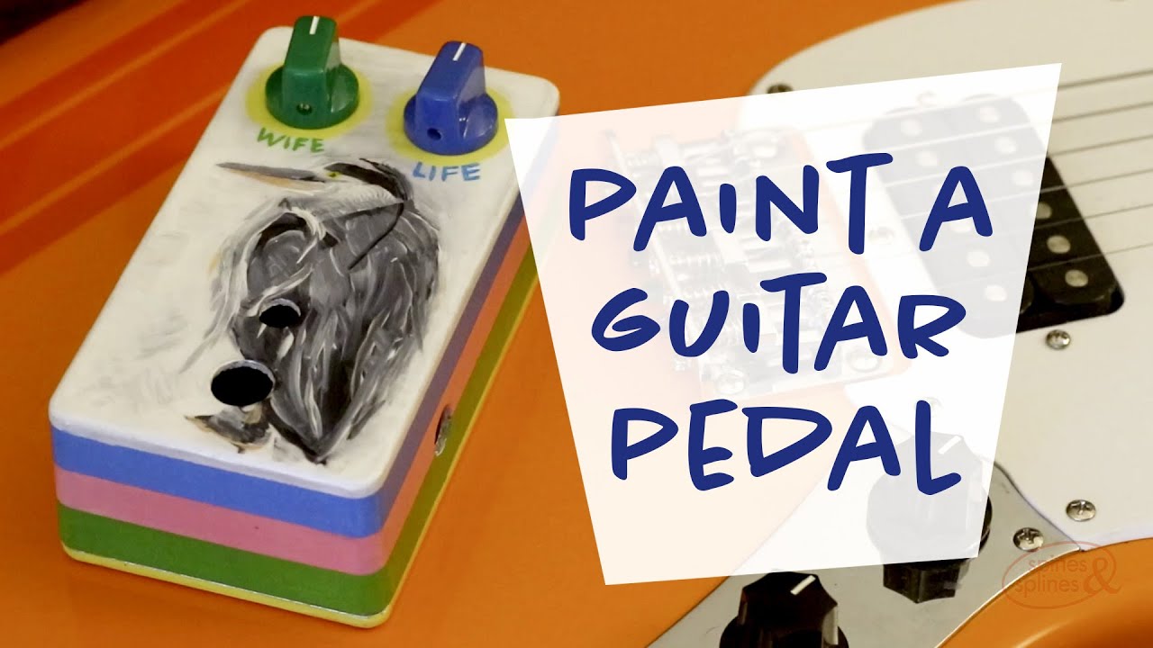 Painting an aluminium guitar pedal enclosure
