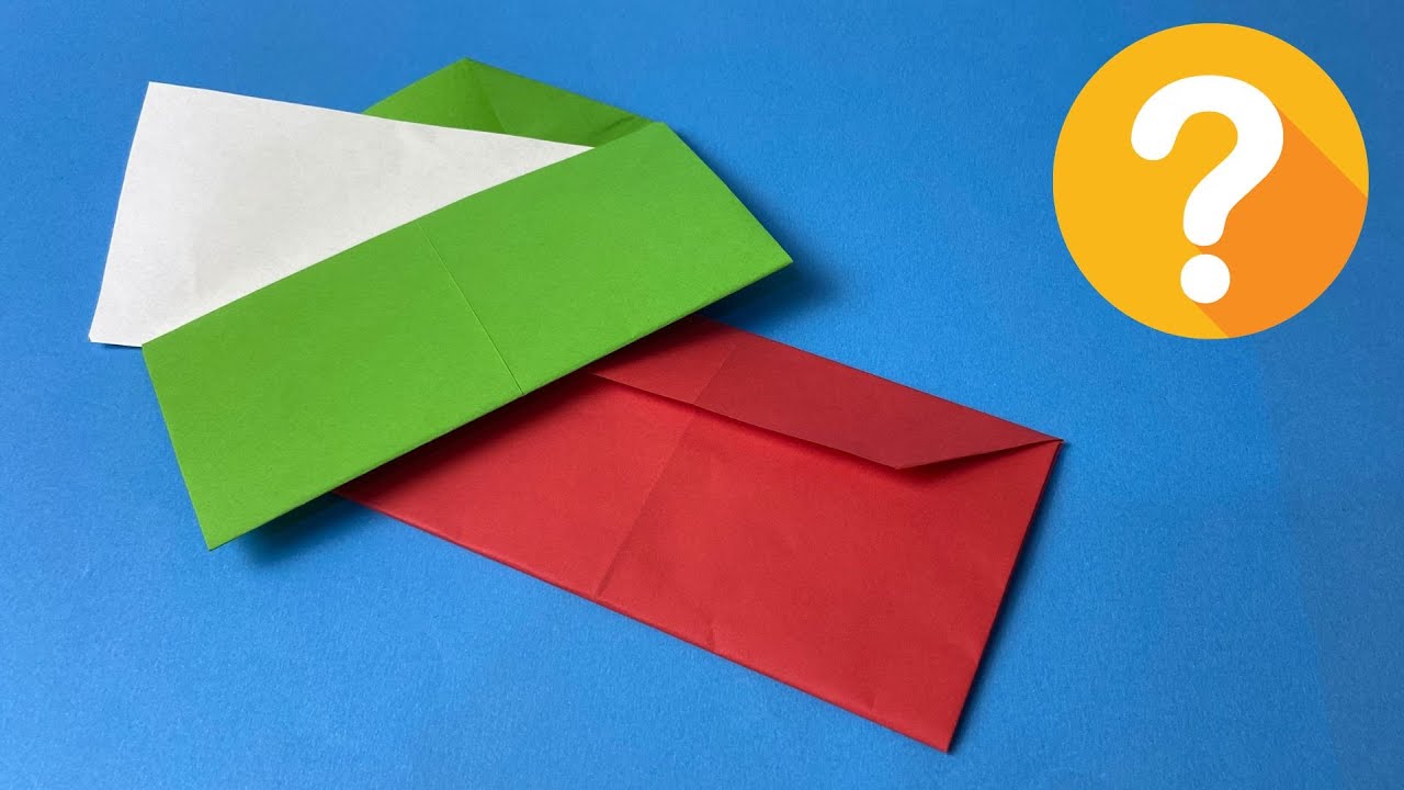 Lav en konvolut af papir i nemme trin | Lav dine egne konvolutter!