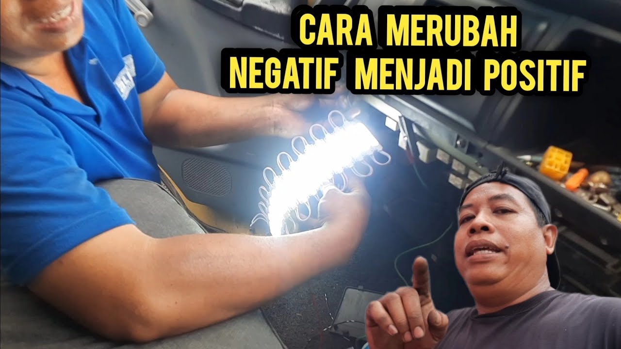 ILMU MAHAL👍‼️CARA MERUBAH NEGATIF JADI POSITIF (masuknya negatif keluarnya positif)
