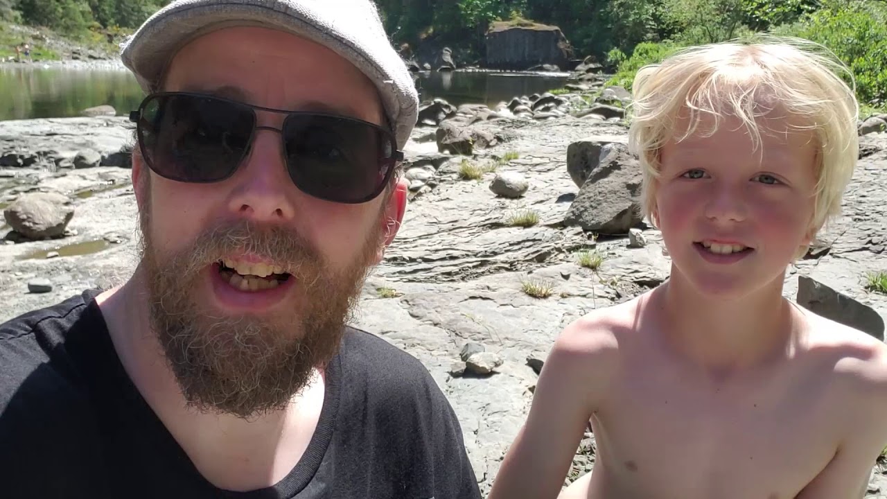 Finding gold, fossils and beauty on the Nanaimo River!