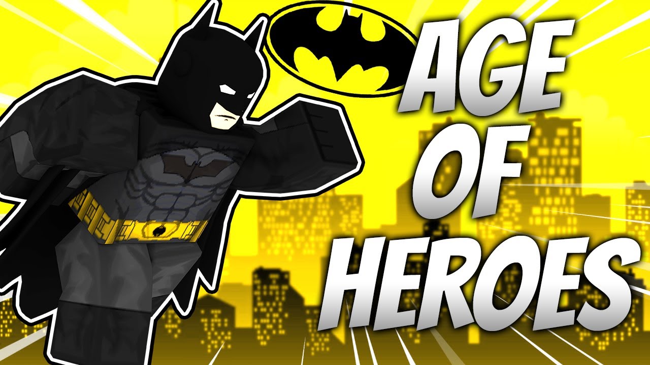 NEW AWESOME SUPER HERO GAME Age of Heroes Roblox!