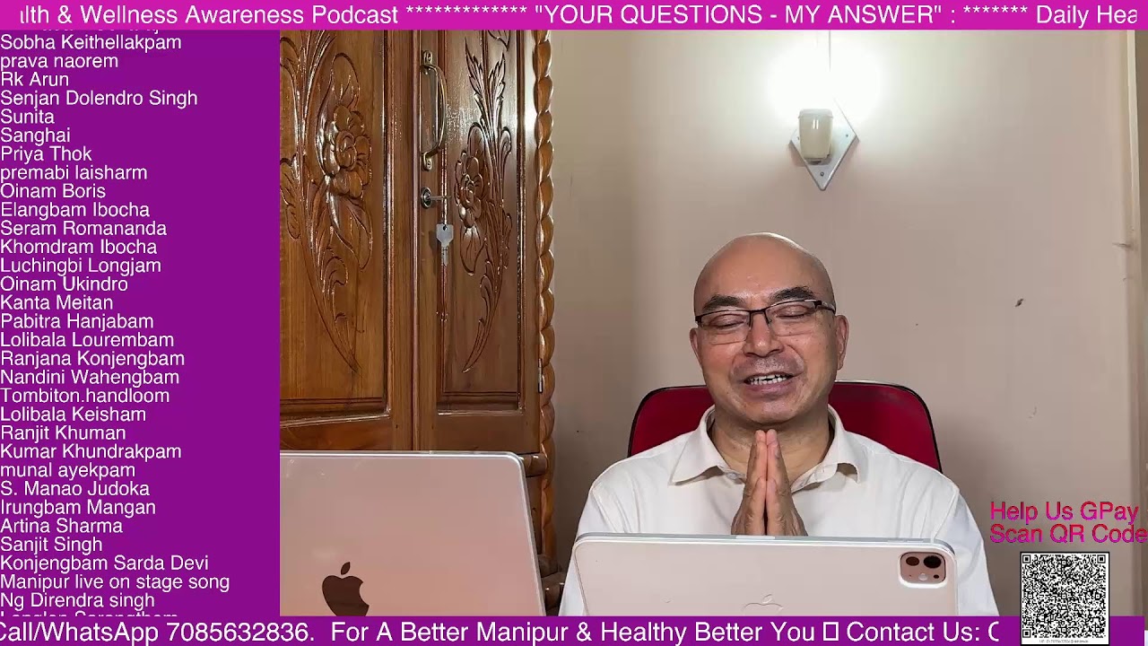 Your Questions - My Answer: 12-Mar-2026: Daily Health & Wellness Awareness Podcast