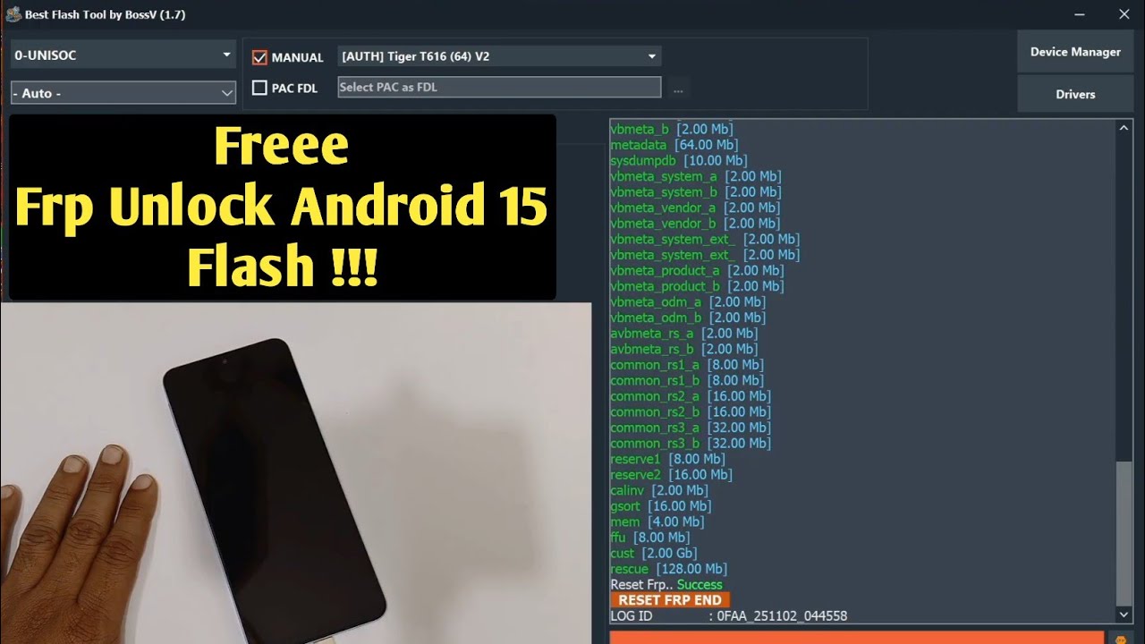 Best Flash Tool 1.7 2025 | Bypass Frp Tool 2025