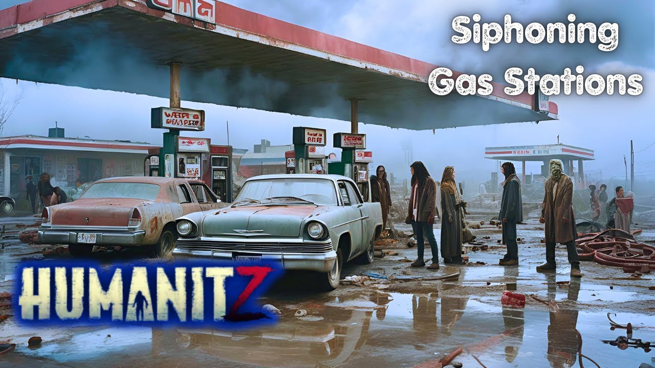 Siphoning Gas Station. | HumanitZ Gameplay EP61 2025