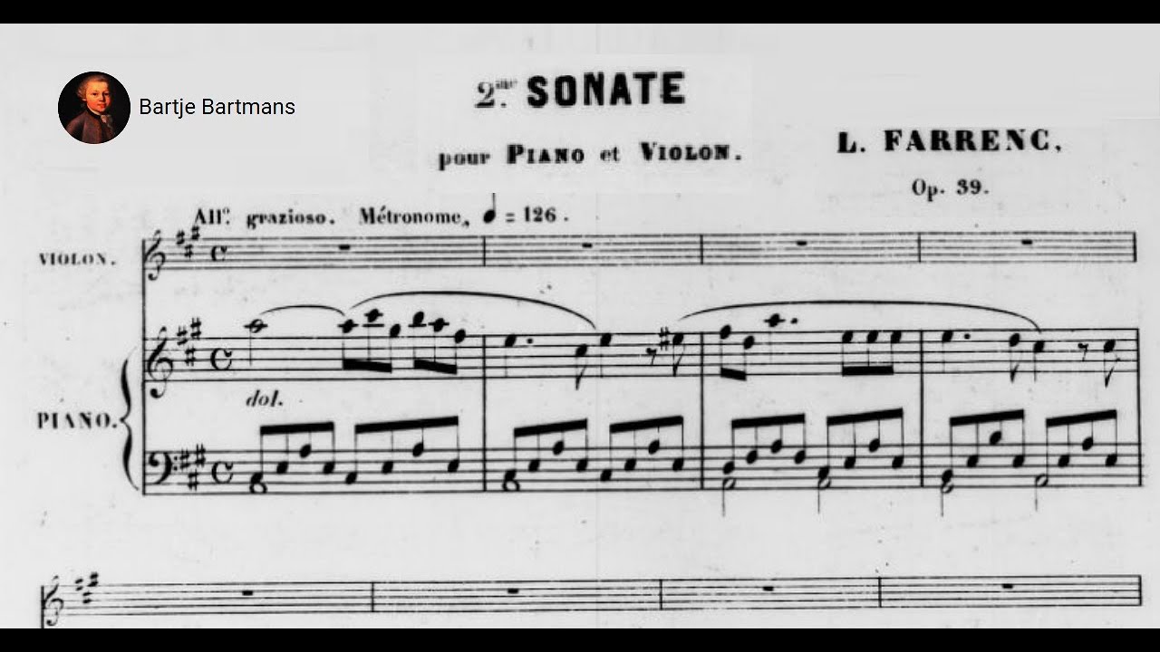 Louise Farrenc - Violin Sonata No. 2, Op. 39 (1850)