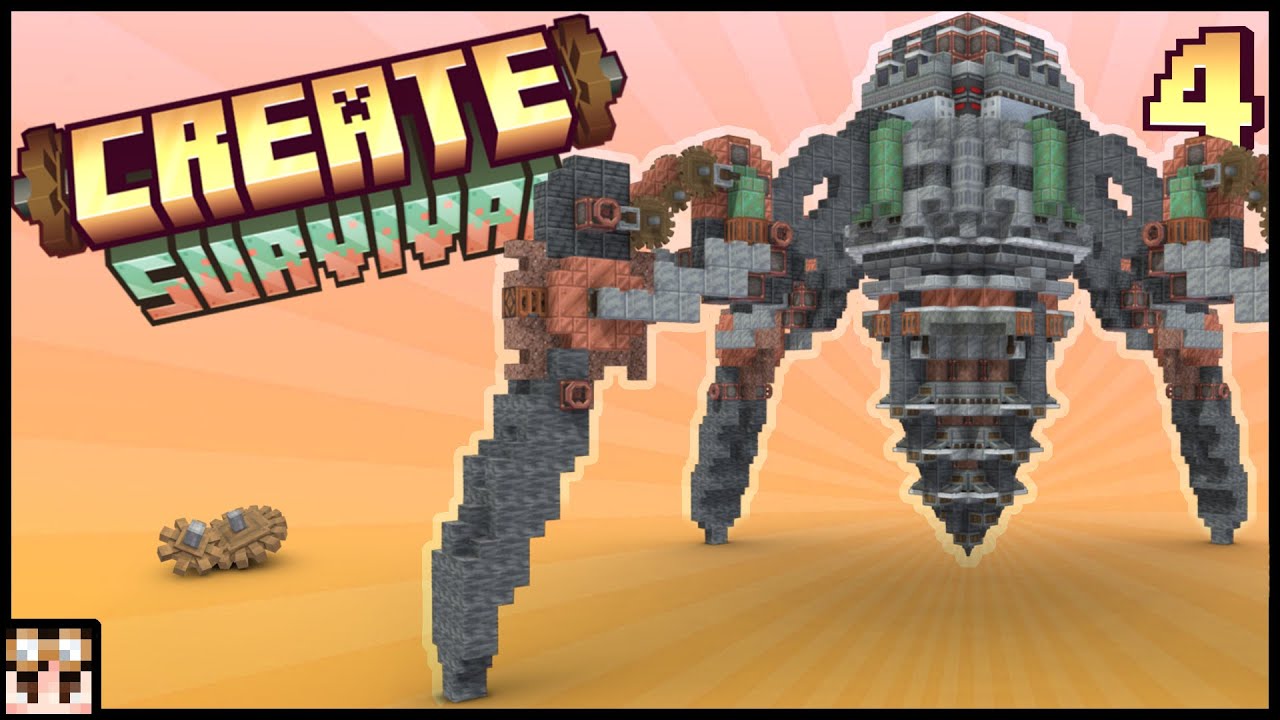 Стимпанк-дрель | Minecraft Create Mod